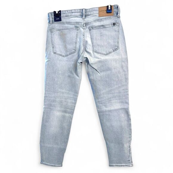 NWT Lucky Brand (12/31) Lolita Embroidered Skinny Jean - Picture 9 of 14